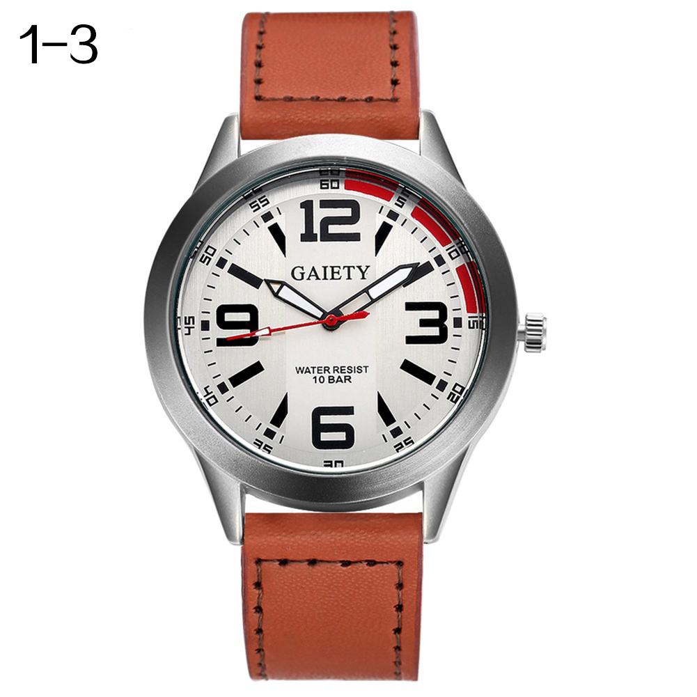 Round Quartz Wrist Watch
