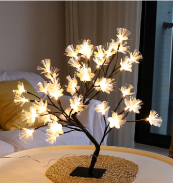 LED Cherry Blossom Lamp Home Bar Décor