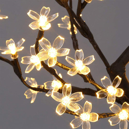 LED Cherry Blossom Lamp Home Bar Décor