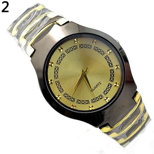Stainless Steel Band Quartz Wrist Watch