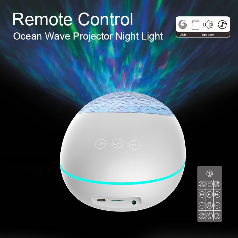 Ocean Wave Projector Bluetooth-compatible