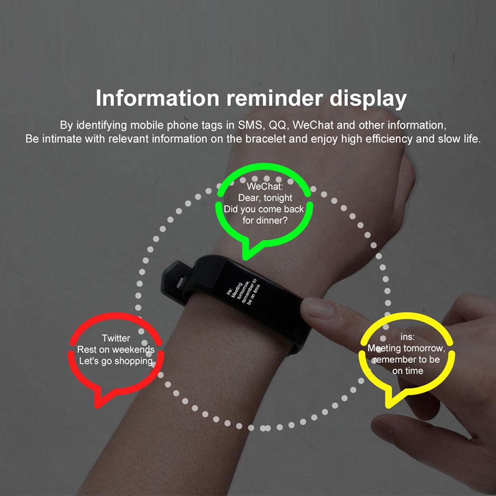 Fitness Smart Watch Sports Wrist Band Bracelet