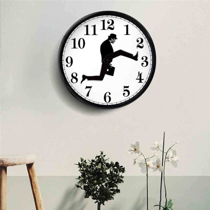 Silly Walks Wall Clock