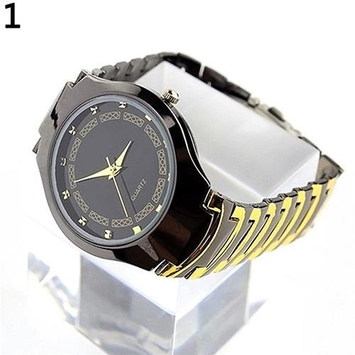 Stainless Steel Band Quartz Wrist Watch