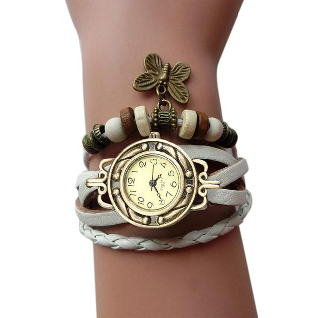 Women Retro Bracelet Wrist Watch