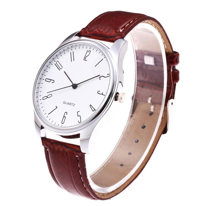 Big Number Quartz Wrist Watch