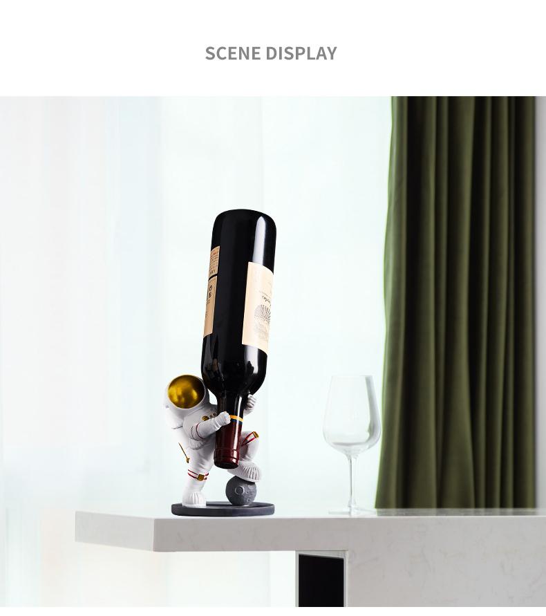 Astronaut Wine Rack Wine Holder Shelf