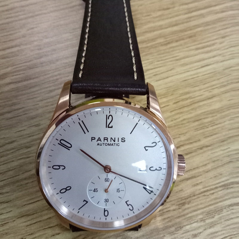 Parnis Mens Automatic Wristwatch