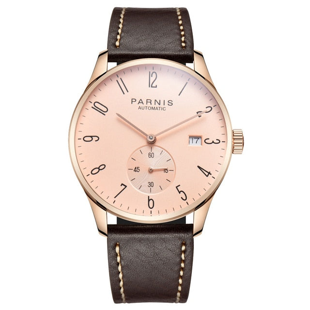 Parnis Mens Automatic Wristwatch